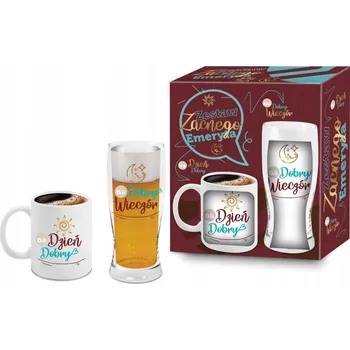 Vrták Sada pro DŮCHODCE dárek k odchodu do důchodu, hrnek