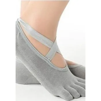 Dámské černé jogové baleríny Rebeka s ABS, šedá Univerzální i170_4400828002