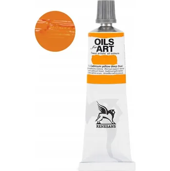 Olejová barva Olejové barvy Renesans žlutá 1 ks 60 ml