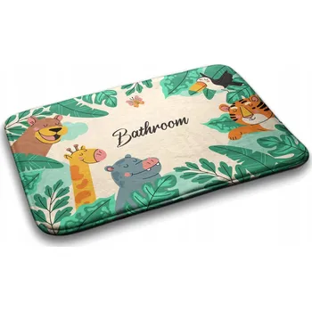 Koupelnová předložka Dekorativní Koupelnová Předložka Zvířata Safari