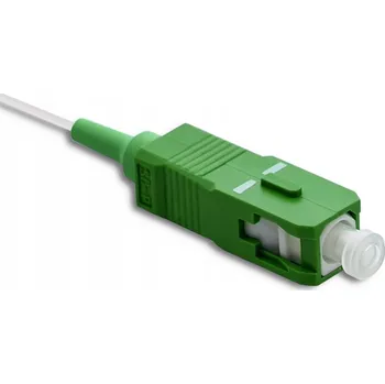 Síťový kabel Optický Pigtail SC/APC SM 9/125 0,9mm G652d 2m