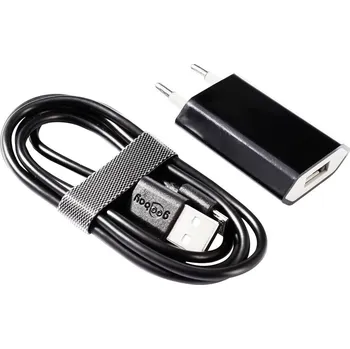 Mobilní telefon Deko Light 930460 USB nabíječka, 1x USB A , 5 W, černá