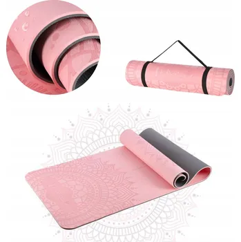 podložka na cvičení Silná protiskluzová podložka na cvičení, fitness, jógu a pilates HMS
