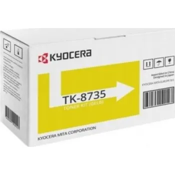 Počítač Kyocera toner TK-8735Y - 40 000 stran A4 (při 5% pokrytí), pro TASKalfa7353/8353ci, žlutý