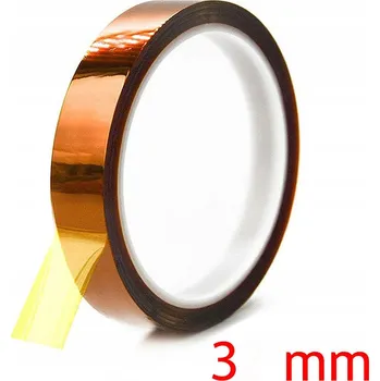 Lepicí páska Kaptonová páska Techrebal 3 mm x 33 m