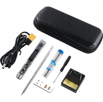 SEQURE páječka SI012 průhledná s hrotem T12-B2 SET