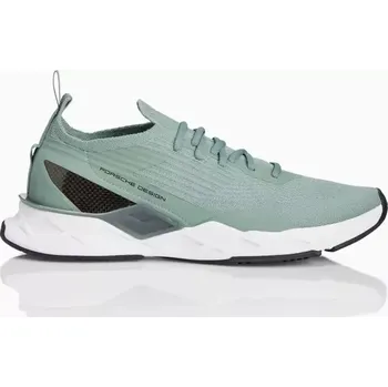 Pánská běžecká obuv PORSCHE DESIGN PWRPlate III Sneaker Trainers Tenisky každodenní sportovní obuv volnočasová mátová zelená (Exkluzivní tréninková obuv PWRPlate s inovativní technologií EvoKNIT®. Karbonové vlákno v patě a se skvělou stabilitou a měkké odpružení.)
