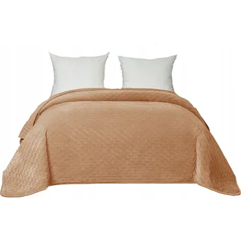 Přehoz na lůžko Přehoz na postel Cotton world velur 220 cm x 240 cm béžový