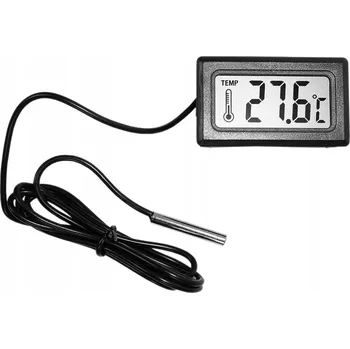 Domácí teploměr TEPLOMĚR SE SONDOU A LCD DISPLEJEM -50°C ~ +99°C FA GWA