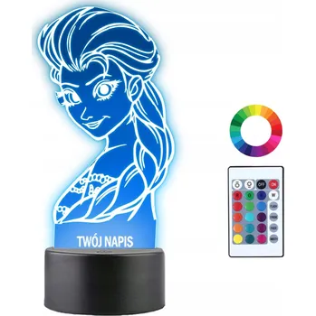 Lampička Plexido vícebarevná Noční lampa