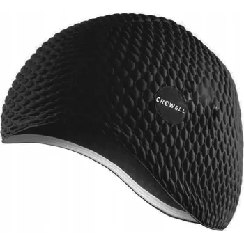 Plavecká čepice pro dospělé Silikonová Crowell černá