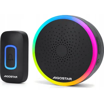 Domovní zvonek Bezdrátový zvonek Aigostar s dosahem 150 m a hlasitostí 120 dB