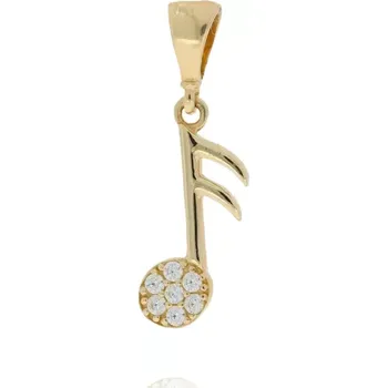 Přívěsek Přívěsek nota ze zlata