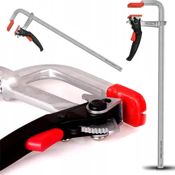 Svěrák TRUHLÁŘSKÁ SVĚRKA RAČNOVÁ 500 x 80 mm, KOVANÁ ČELIST