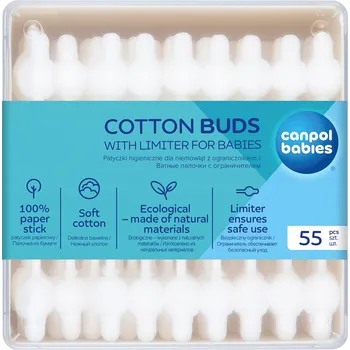 Vatová tyčinka Canpol babies Hygienické tyčinky 3/111 56 kusů