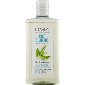 Šampon Omia Bio Olio di Melaleuca šampon na vlasy 200 Ml