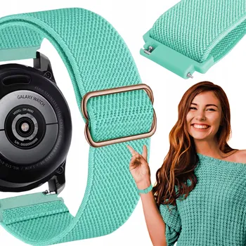 Příslušenství k chytrým hodinkám Řemínek pro Amazfit GTR 3 Pro chytré hodinky mátový řemínek 22mm s teleskopy