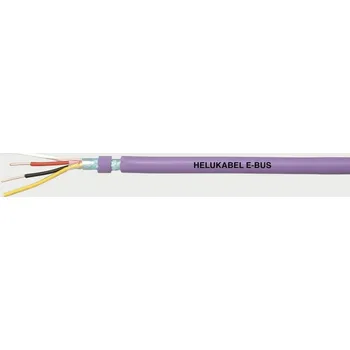 elektrický kabel Helukabel 80826-500 sběrnicový kabel 2 x 2 x 0.5 mm² modrofialová 500 m