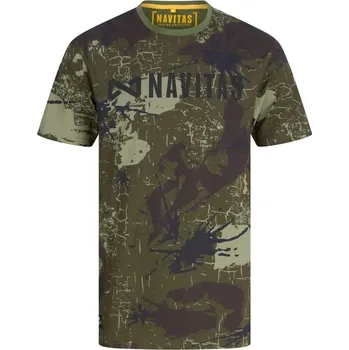 Rybářské oblečení Navitas Tričko Identity Camo Tee Velikost: 2XL