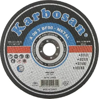 Řezný kotouč Kotouč řezný na kov 180 mm