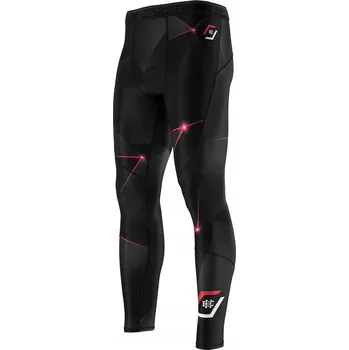 Pánské sportovní legíny MT SPORT ČERVENÉ S EXTREME HOBBY