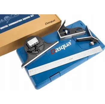 Úhloměr Úhelník kombinovaný elektronický digitální sada 4ks DASQUA