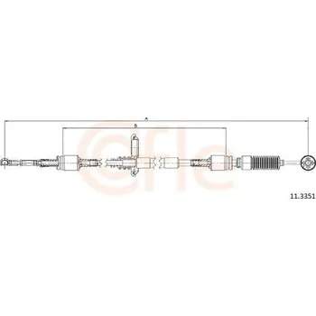 Tazne lanko, rucni prevodovka COFLE 11.3351