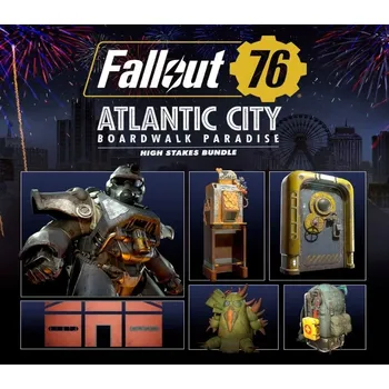 Hra pro Xbox Fallout 76Atlantic City High Stakes Bundle DLC XBOX One / Xbox Series X|S Kod Klucz Xbox Series X / S digitální