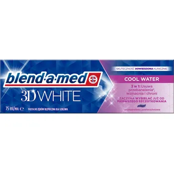 zubní pasta Zubní pasta Blend-a-med 3D White Cool Water, bělící, 75 Ml