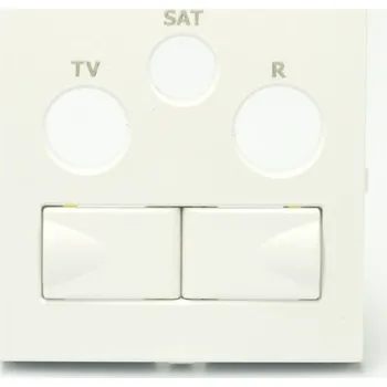 Elektrická zásuvka Anténní a internetová zásuvka do zdi Efapel bílá