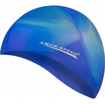 Plavecká čepice pro dospělé Silikonová Aqua Speed vícebarevná