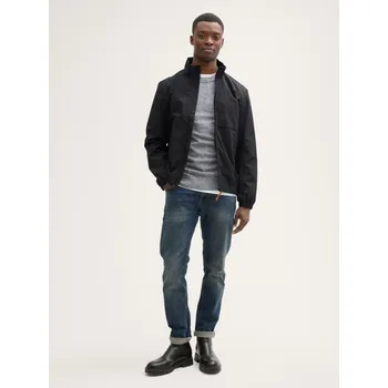 Pánská bunda TOM TAILOR PÁNSKÁ PŘECHODOVÁ BUNDA- ČERNÁ L