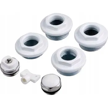 Radiátor Hliníkový radiátor Ferroli 0 W bílý 0 x 25 x 0 mm - boční připojení