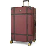 Cestovní kufr ROCK TR-0193/3-L ABS 94 L vínová