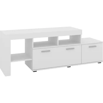 Televizní stolek Slevadoma Televizní stolek PRADO Barva: Bílá