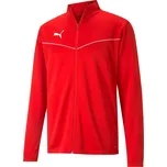 Pánská sportovní bunda Puma TEAMRISE TRG POLY JACKET červená 657392-01 - XXL | UK 7 | US 9,5