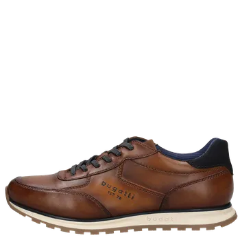 Pánská obuv PÁNSKÉ POLOBOTKY BUGATTI 335-A021P-4000-6300 HNĚDÁ Barva: HNĚDÁ, Velikost: 45