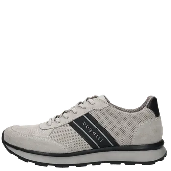 Pánské polobotky PÁNSKÉ POLOBOTKY BUGATTI 335-AR001-1400-1200 ŠEDÁ Barva: Šedá, Velikost: 45