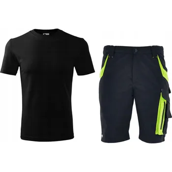 Pánské kraťasy KRÁTKÉ ELASTICKÉ pracovní kraťasy NEOFLEX, sada oblečení BOZP XL