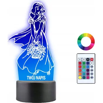 Lampička Plexido vícebarevná Noční lampa