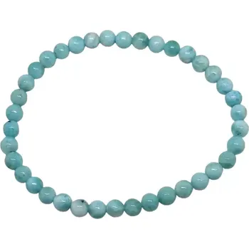 Náramek Luxusní larimarový náramek v AA kvalitě 4-5 mm