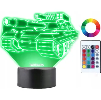 Lampička Plexido vícebarevná Noční lampa