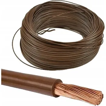 elektrický kabel Kabel Kulatý ohebný (lanko) LgY Zamel 1 x 1,0