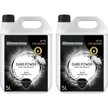 Prací gel GLIMMERSTONE GEL gel černý 10 l 300 praní