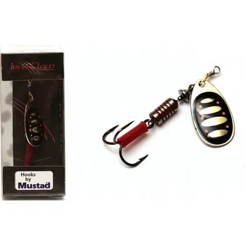 Umělá nástraha Třpytka Iron Claw F-Blade Spinner 14gr GB