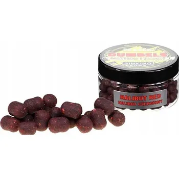 Boilies Pelety Dumbels Traper Potápivé 8-10mm 50g Halibut červený