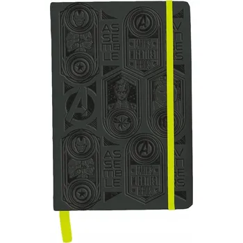 Notes A5 Paso Avengers černý