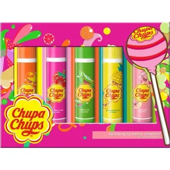 Péče o rty Chupa Chups SADA 5x Balzám na rty MIX
