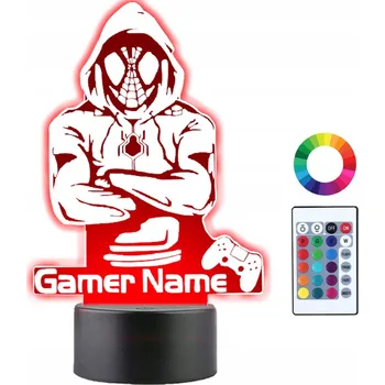 Lampička Plexido vícebarevná Noční lampa