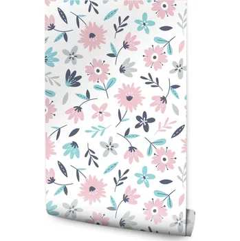Fototapeta 10m TAPETA Jemné Květiny DO OBÝVACÍHO POKOJE